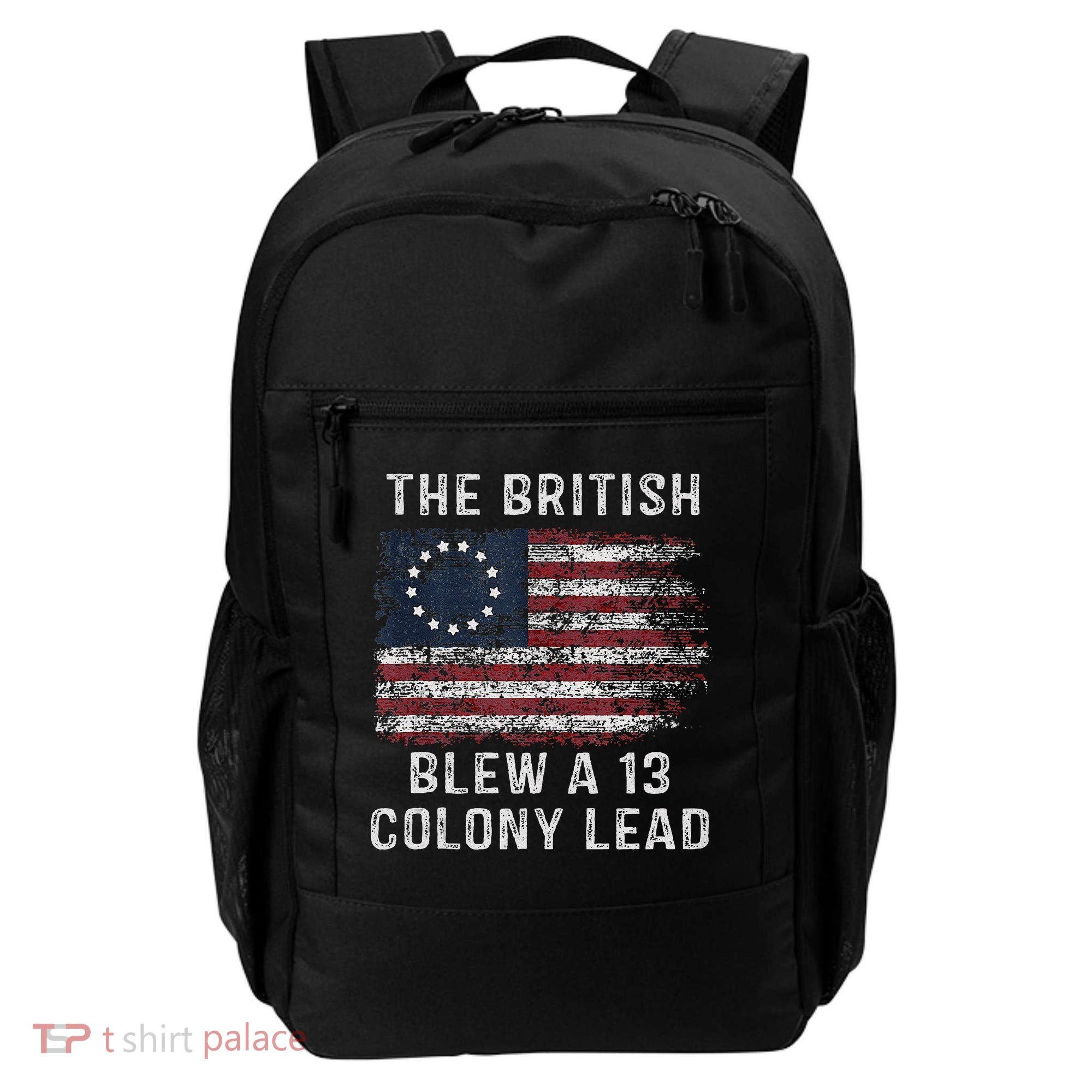 The British Blew A Thirteen Colony Lead Backpack
