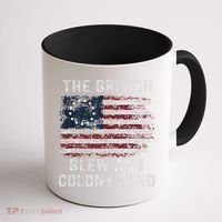 The British Blew A Thirteen Colony Lead Coffee Mug thumb 1