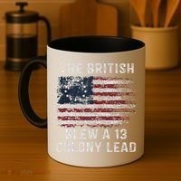 The British Blew A Thirteen Colony Lead Coffee Mug thumb 4