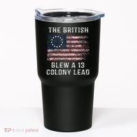 The British Blew A Thirteen Colony Lead Tumbler thumb 0