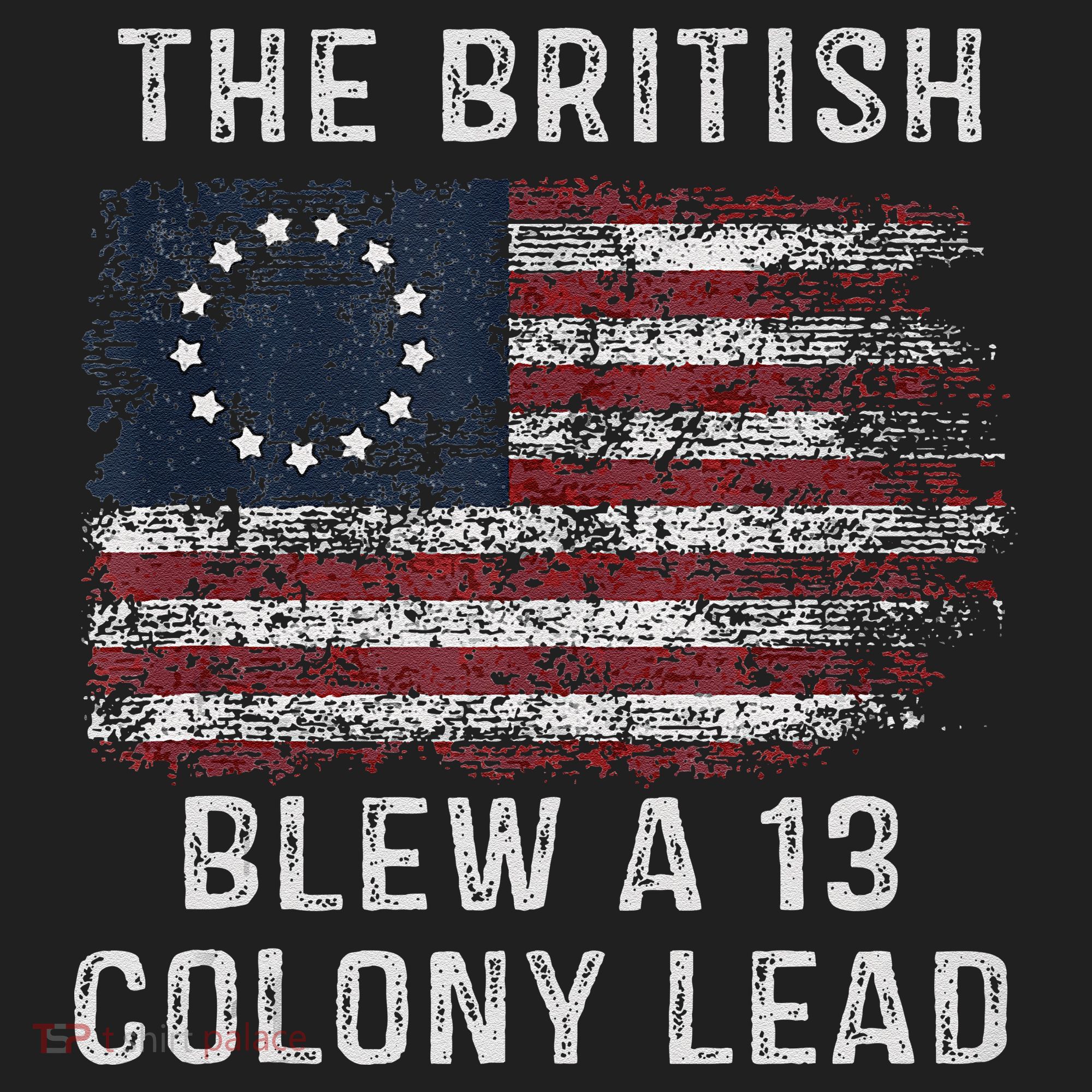 The British Blew A Thirteen Colony Lead Tumbler
