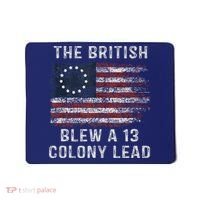 The British Blew A Thirteen Colony Lead Mousepad thumb 0