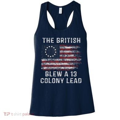 The British Blew A Thirteen Colony Lead Women's Tank Top