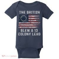 The British Blew A Thirteen Colony Lead Baby Bodysuit thumb 0
