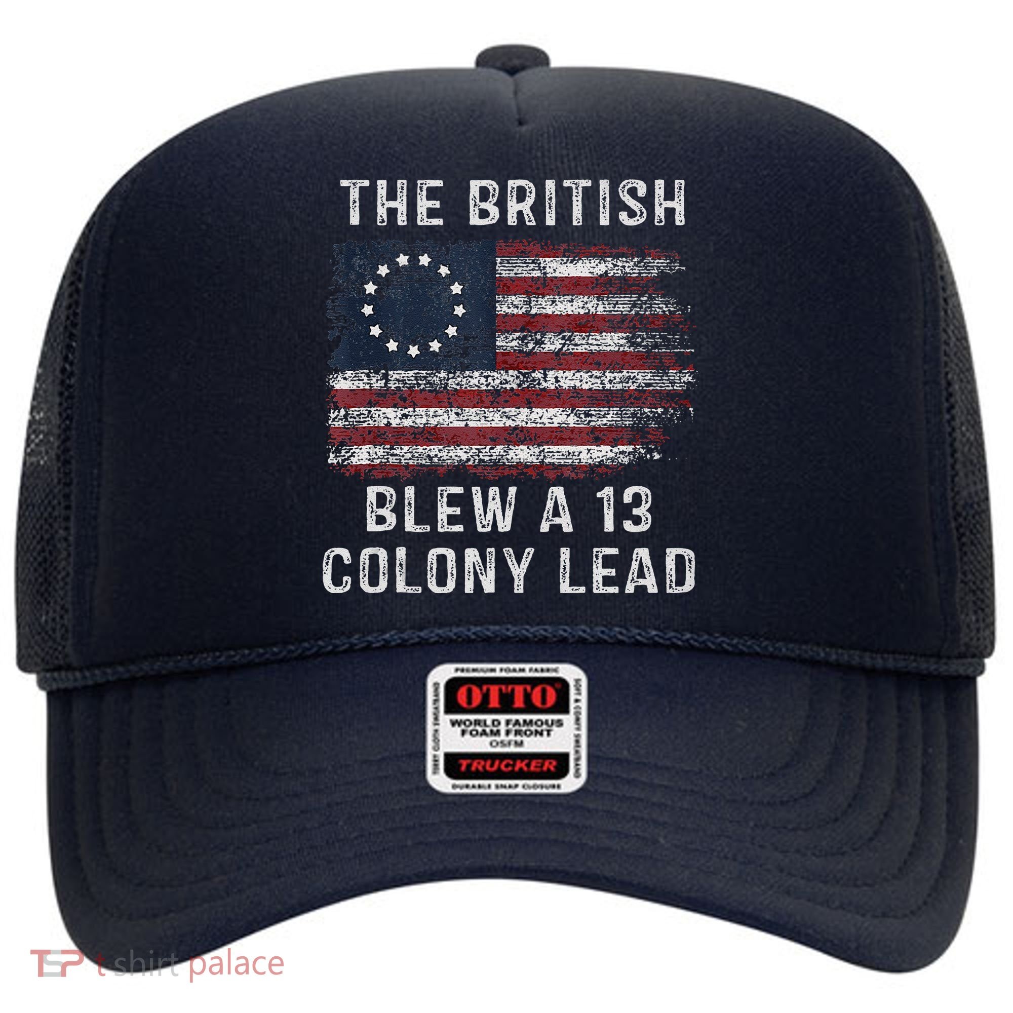 The British Blew A Thirteen Colony Lead Hat