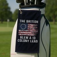 The British Blew A Thirteen Colony Lead Golf Towel thumb 2