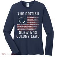 The British Blew A Thirteen Colony Lead Women's Long Sleeve Shirt thumb 0