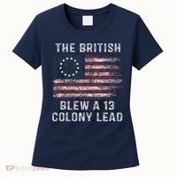 The British Blew A Thirteen Colony Lead Women's T-Shirt thumb 0