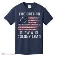 The British Blew A Thirteen Colony Lead Kids T-Shirt thumb 0