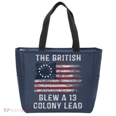 The British Blew A Thirteen Colony Lead Tote Bag