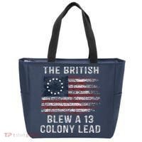 The British Blew A Thirteen Colony Lead Tote Bag thumb 0