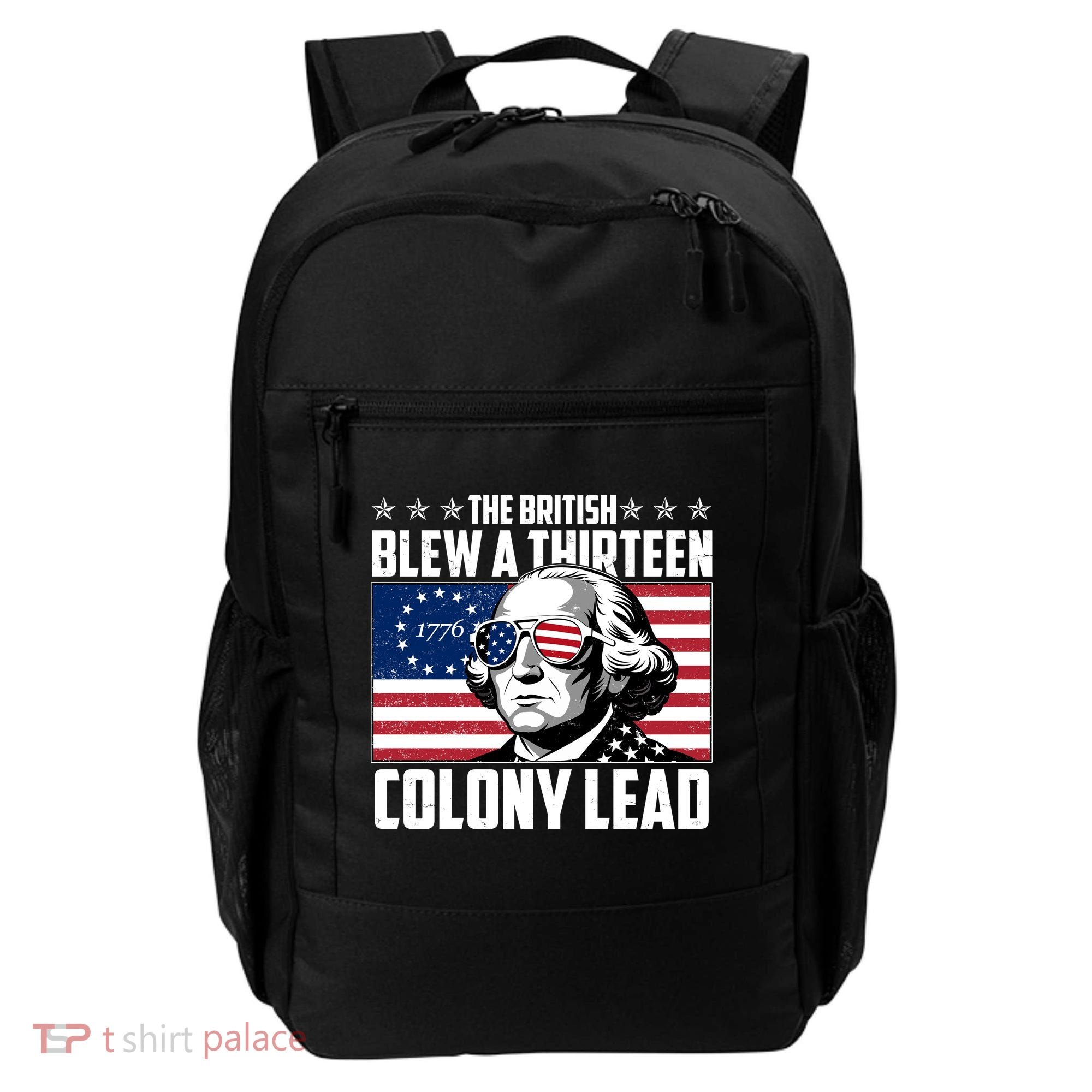 The British Blew A Thirteen Colony Lead George Washington Backpack