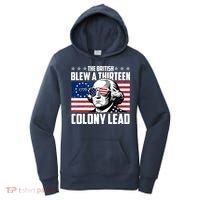 The British Blew A Thirteen Colony Lead George Washington Women's Hoodie thumb 0