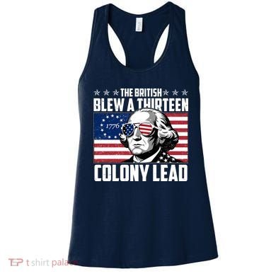 The British Blew A Thirteen Colony Lead George Washington Women's Tank Top