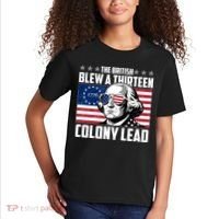 The British Blew A Thirteen Colony Lead George Washington Kids T-Shirt thumb 2
