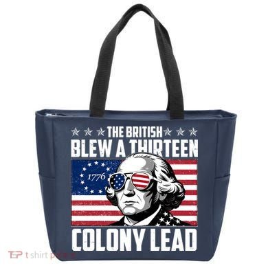 The British Blew A Thirteen Colony Lead George Washington Tote Bag