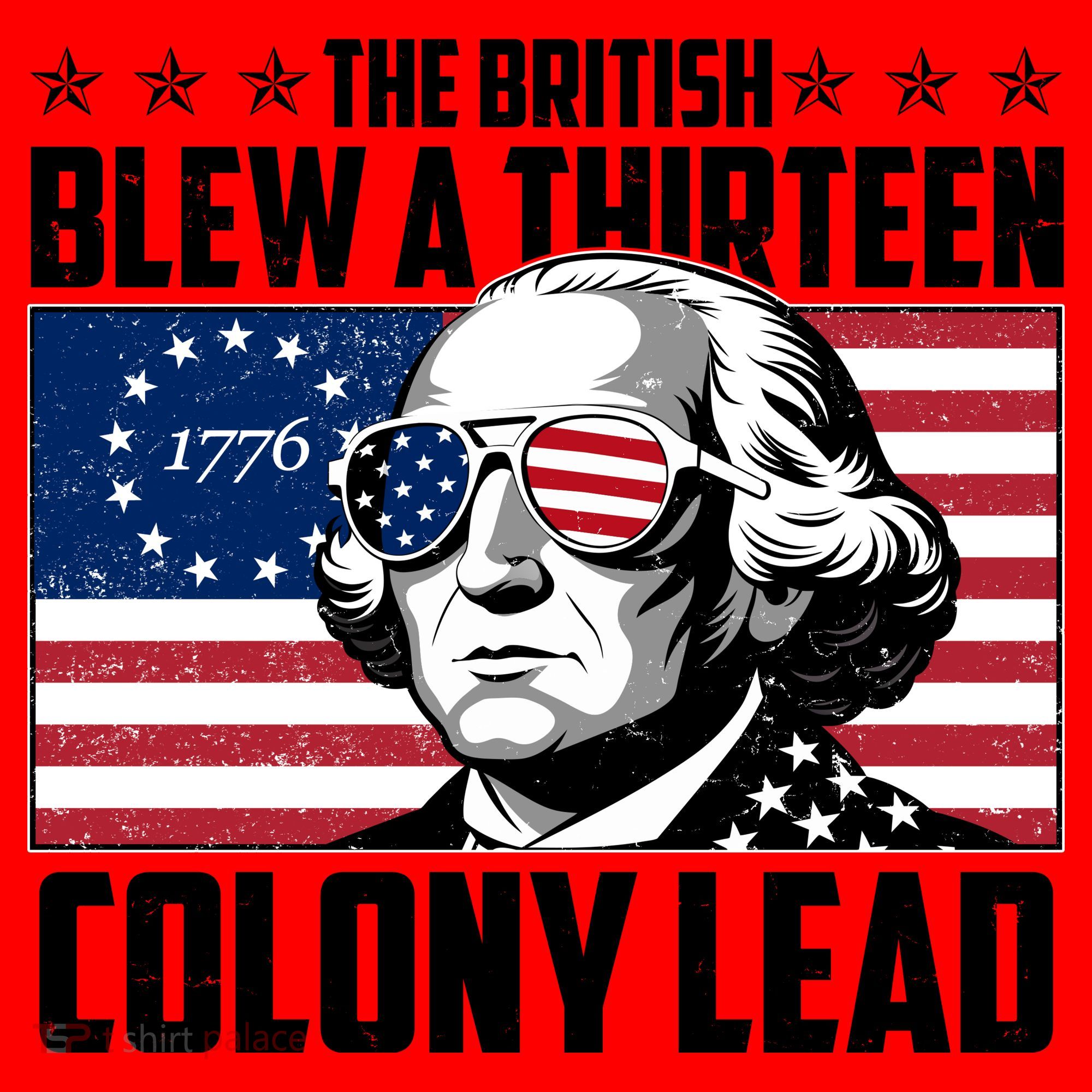 The British Blew A Thirteen Colony Lead George Washington Santa Hat