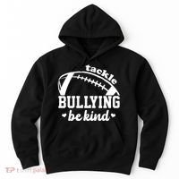 Tackle Bullying Be Kind Football Awareness Hoodie thumb 0