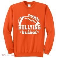 Tackle Bullying Be Kind Football Awareness Sweatshirt thumb 0