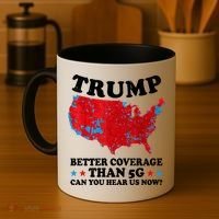 Trump Better Coverage Than 5g Can You Hear Us Now Map 2024 Election Coffee Mug thumb 4