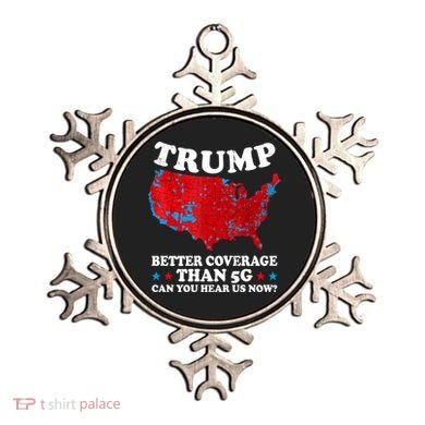 Trump Better Coverage Than 5g Can You Hear Us Now Map 2024 Election Ornament