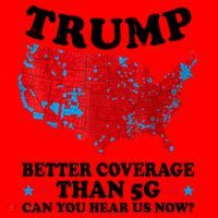 Trump Better Coverage Than 5g Can You Hear Us Now Map 2024 Election Santa Hat thumb 1