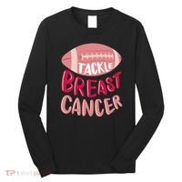 Tackle Breast Cancer Football Long Sleeve Shirt thumb 0