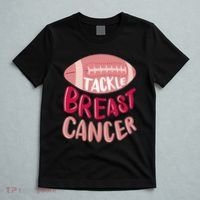 Tackle Breast Cancer Football T-Shirt thumb 5