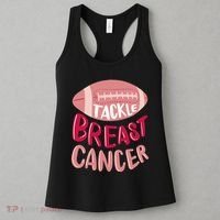 Tackle Breast Cancer Football Women's Tank Top thumb 3