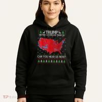 Trump Better Coverage Than 5g Ugly Christmas Sweater Xmas Hoodie thumb 5