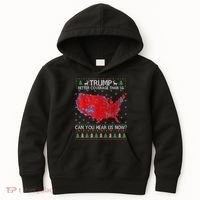 Trump Better Coverage Than 5g Ugly Christmas Sweater Xmas Kids Hoodie thumb 0
