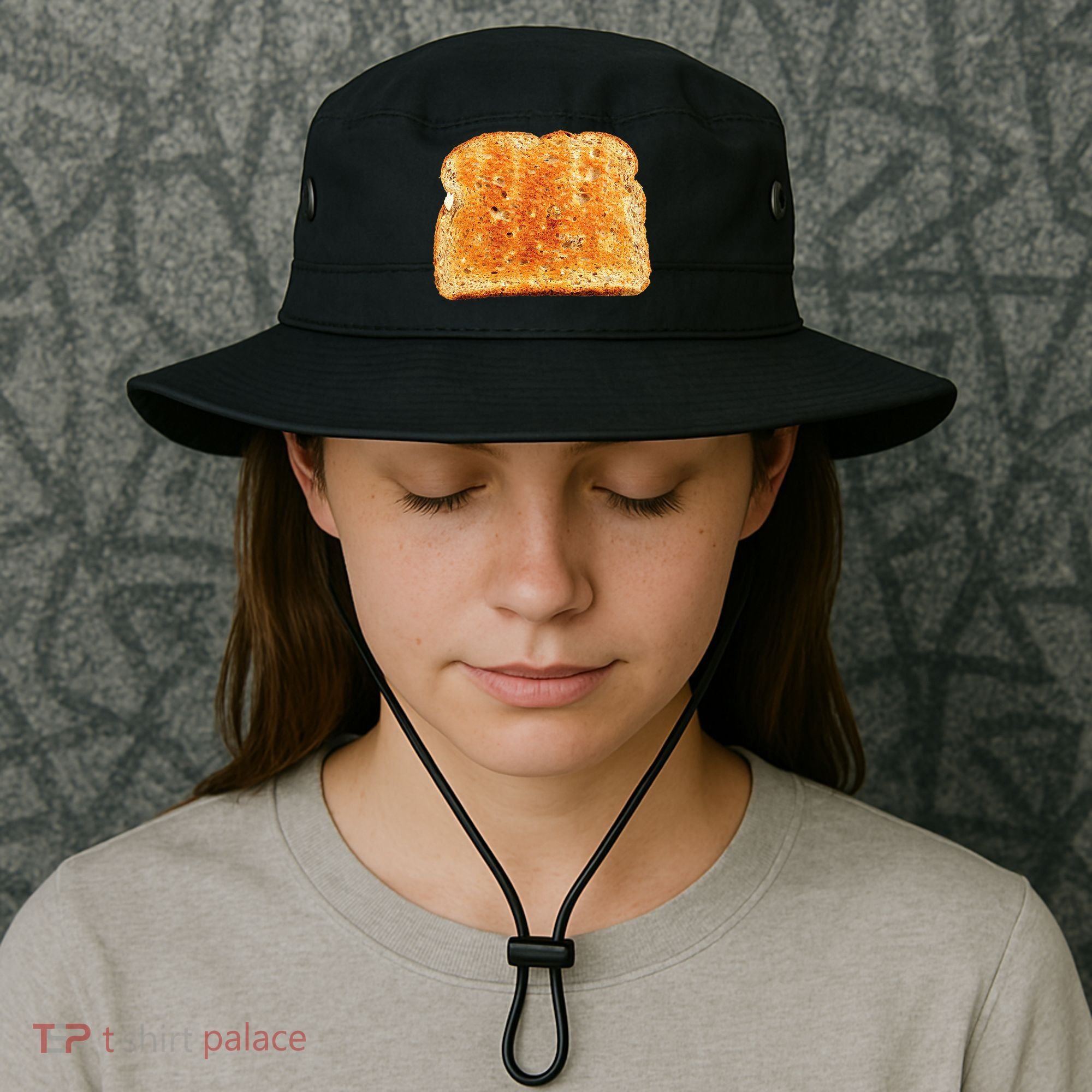 Toast Bread Costume Funny Bucket Hat