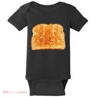 Toast Bread Costume Funny Baby Bodysuit thumb 0