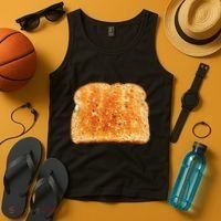 Toast Bread Costume Funny Tank Top thumb 4