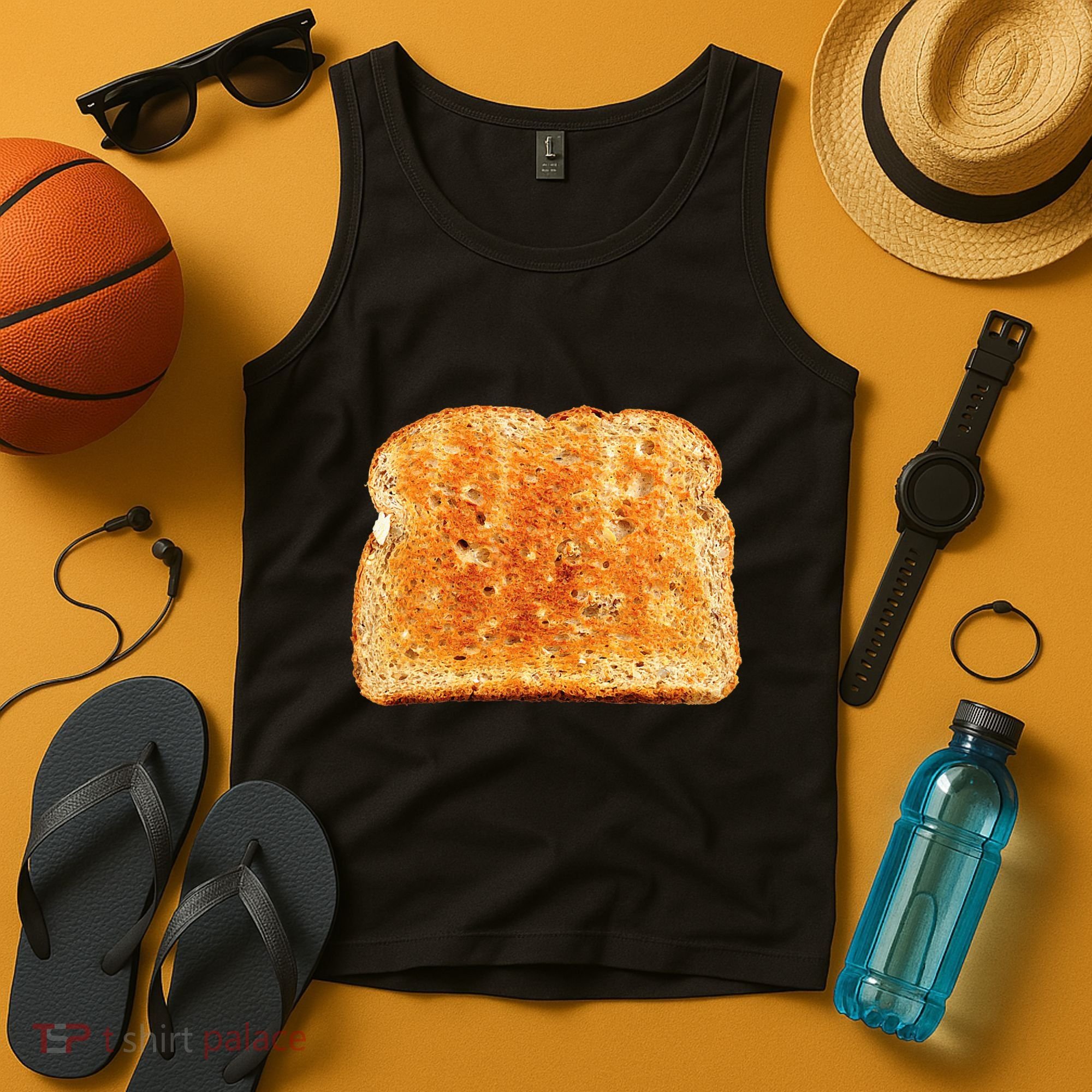 Toast Bread Costume Funny Tank Top