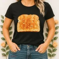 Toast Bread Costume Funny Women's T-Shirt thumb 2