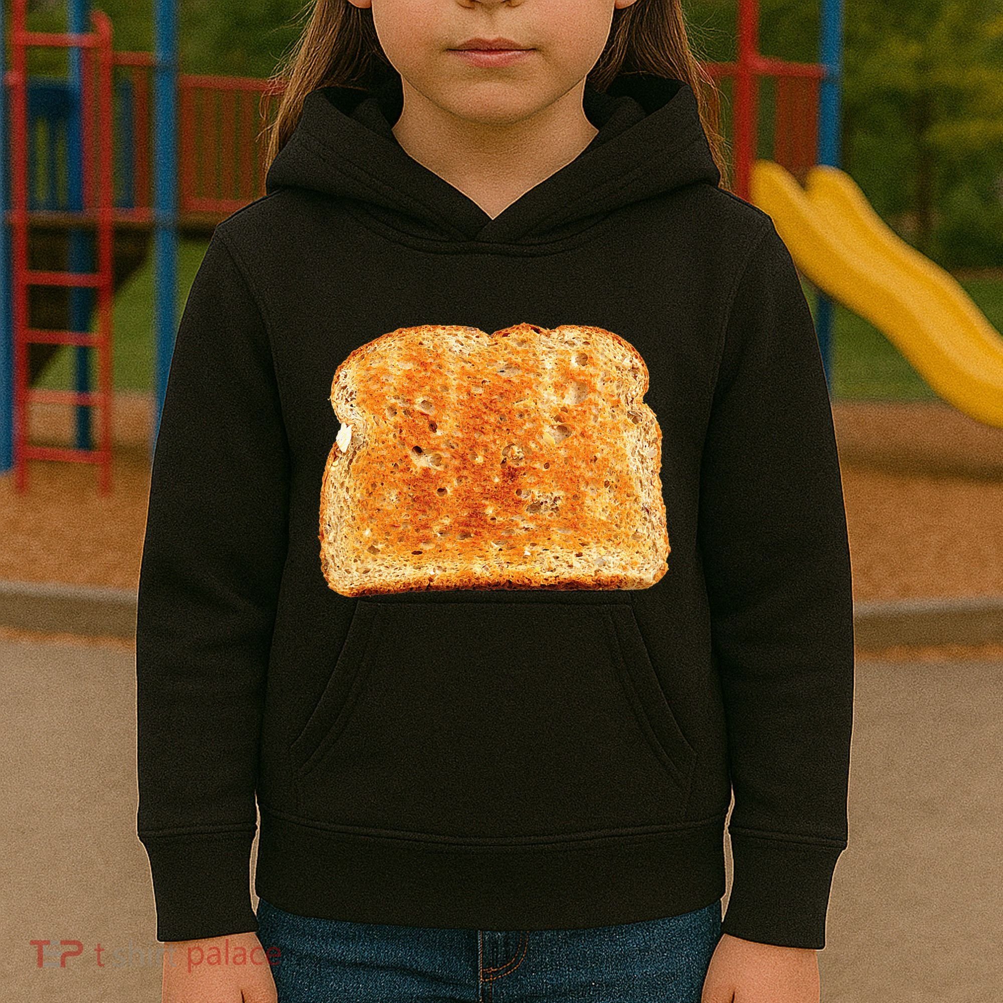 Toast Bread Costume Funny Kids Hoodie