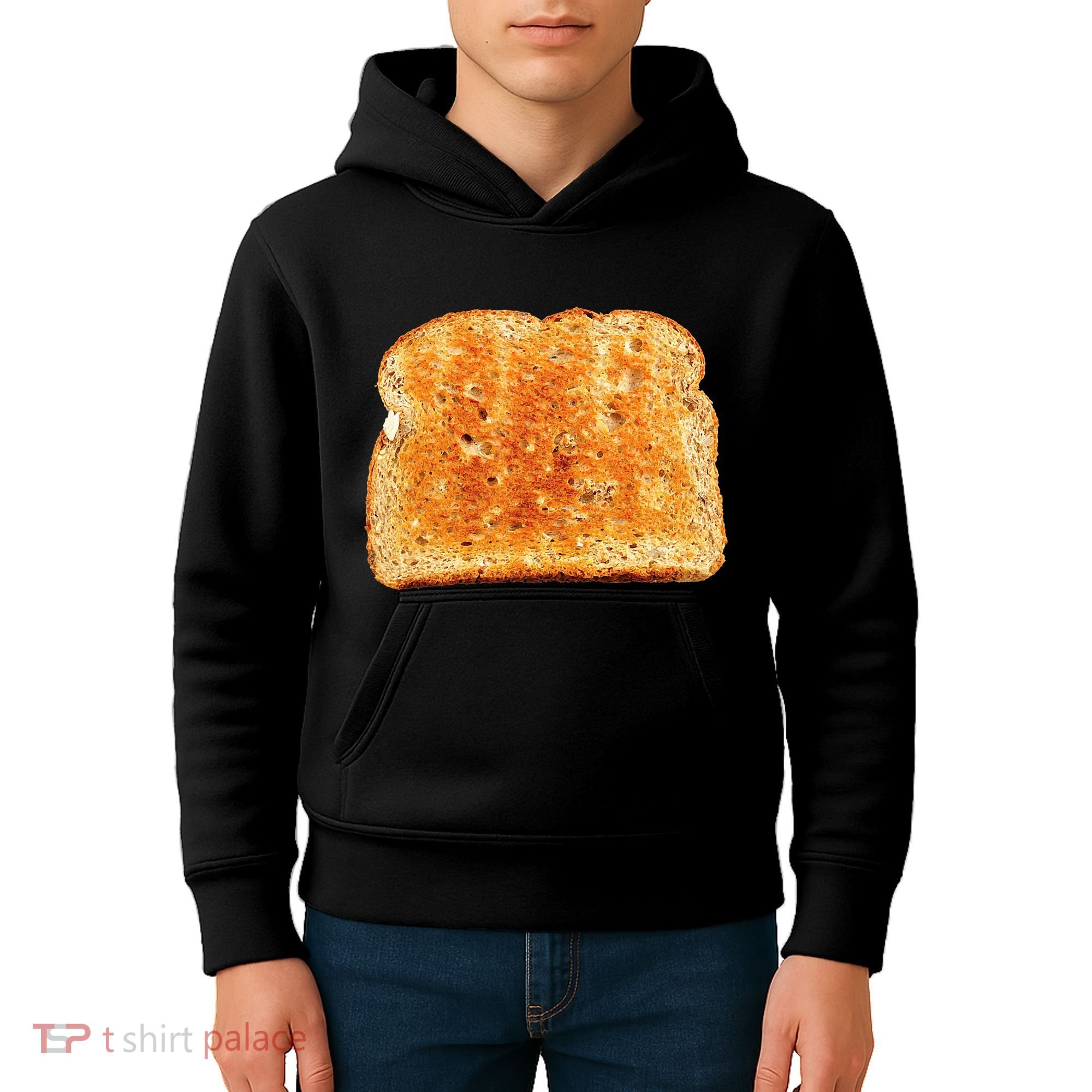 Toast Bread Costume Funny Kids Hoodie