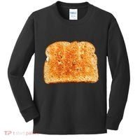 Toast Bread Costume Funny Kids Long Sleeve Shirt thumb 0