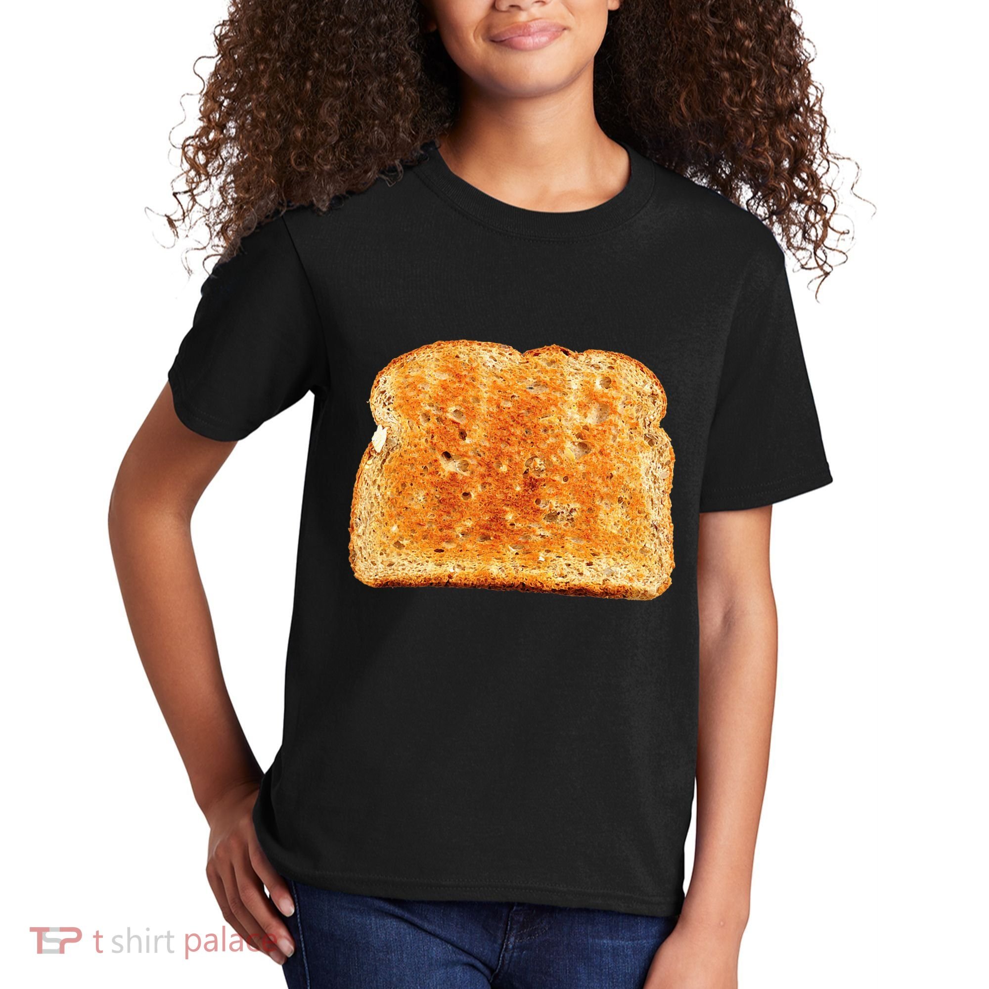 Toast Bread Costume Funny Kids T-Shirt
