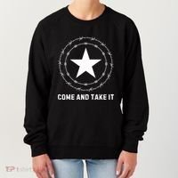 Texas Border Crisis Come And Take It Women's Sweatshirt thumb 0