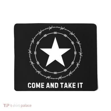 Texas Border Crisis Come And Take It Mousepad