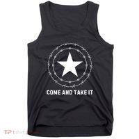 Texas Border Crisis Come And Take It Tank Top thumb 0