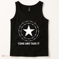 Texas Border Crisis Come And Take It Tank Top thumb 2