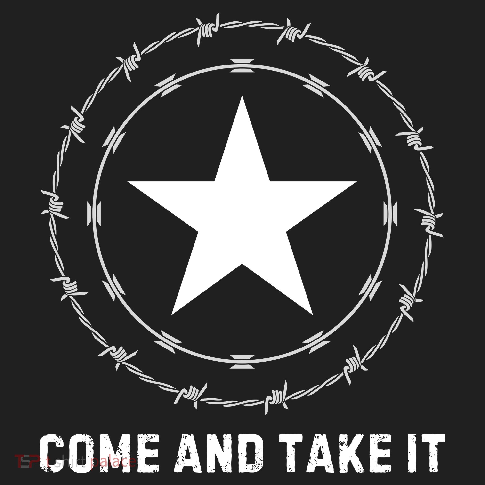 Texas Border Crisis Come And Take It Golf Towel