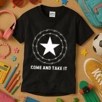 Texas Border Crisis Come And Take It Kids T-Shirt thumb 3