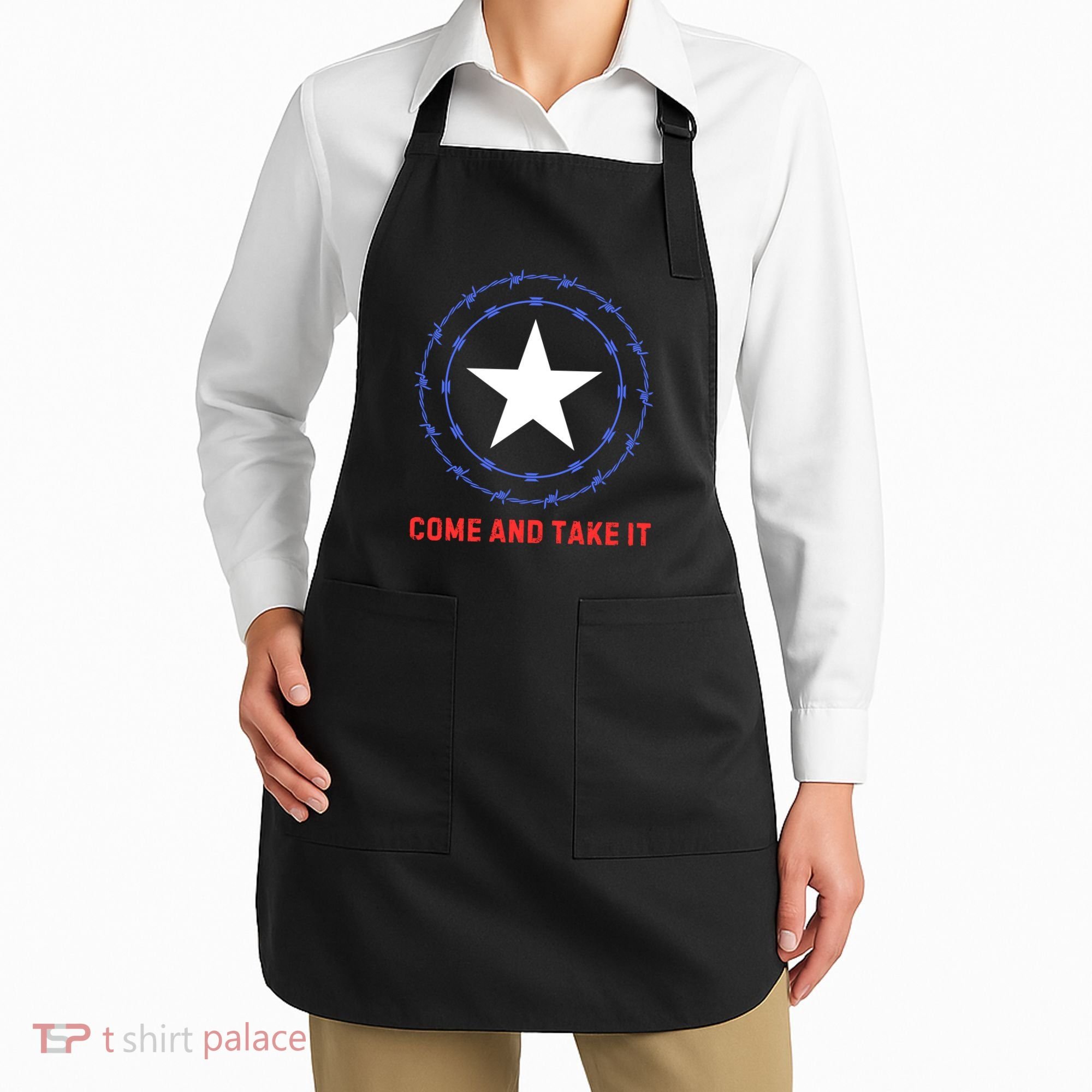 Texas Border Crisis Come And Take It Apron