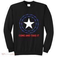Texas Border Crisis Come And Take It Sweatshirt thumb 0