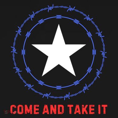 Texas Border Crisis Come And Take It Dry Zone Grid Polo