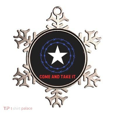 Texas Border Crisis Come And Take It Ornament